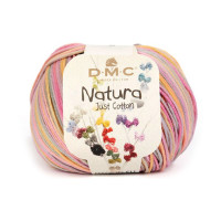 DMC - Natura Multico - Coton Peigné Multicolore - Pelote 50g/155m - Pastel