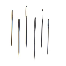 RICO - Aiguilles à Broder - lot de 6 - Pointues - N18-n22