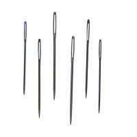 RICO - Aiguilles à Broder - lot de 6 - Pointues - N18-n22