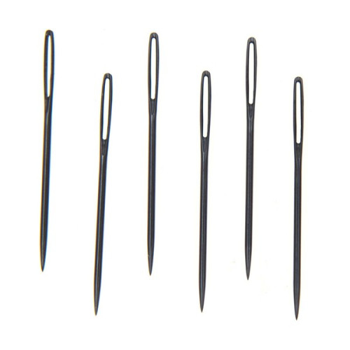 RICO - Aiguilles à Broder - lot de 6 - Pointues - N16