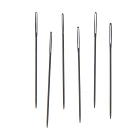 RICO - Aiguilles à Broder - lot de 6 - Pointes Emoussée - N26