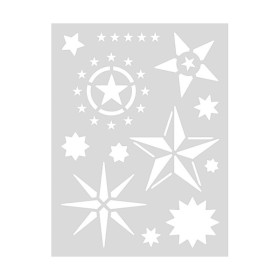 RICO - Stencil 18x24cm - Stars / Etoiles