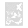 RICO - Pochoir 18x24cm - Butterflies / Papillons