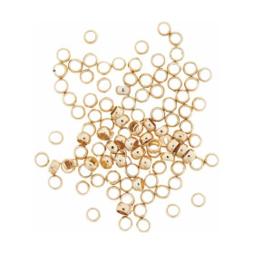 RICO - Squeezing Beads - 2,5MM GOLD (3)