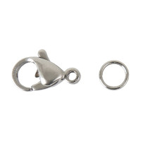 RICO - Stainless Steel Jewellery Hooks - 10MM (2)