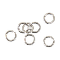 RICO - Anneaux Ouverts - lot de 20 - Ø4mm - Acier Inox