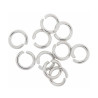 RICO - Anneaux Ouverts - lot de 10 - Ø7mm - Acier Inox