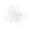 RICO - Open Jump Rings - lot de 50 - Ø8mm - Aluminium Matt Silver