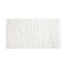 RICO - Silicone Mould - Alphabet - 19x35CM