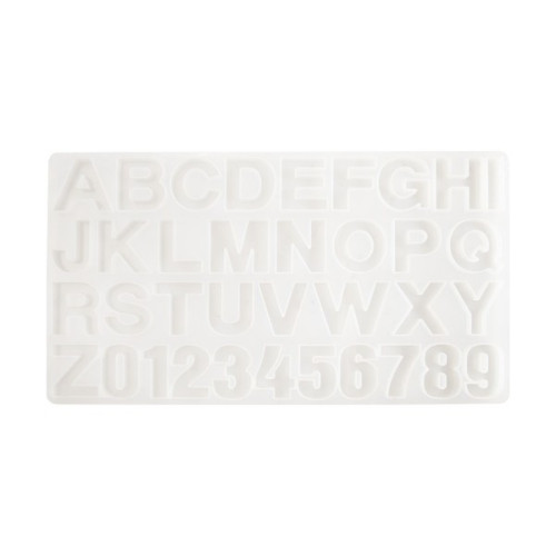 RICO - Silicone Mould - Alphabet - 19x35CM