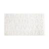 RICO - Silicone Mould - Alphabet - 19x35CM