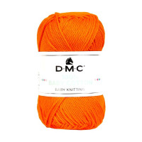DMC - Baby Cotton - 100% Coton Peigné - Pelote 50g/155m - Orange