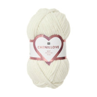 RICO - Chenillove - Chenille Yarn 100g/110m - Cream