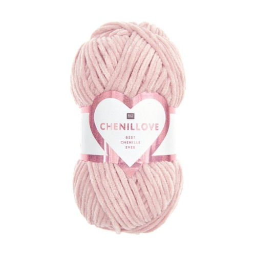 RICO - Chenillove - Chenille Yarn 100g/110m - Pink