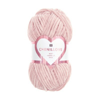 RICO - Chenillove - Fil Chenille 100g/110m - Rose