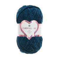 RICO - Chenillove - Chenille Yarn 100g/110m - Navy Blue