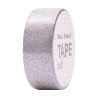 RICO - Glitter Tape 1,5x5m - Argent