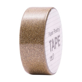 RICO - Glitter Tape 1.5cm x 5m - Copper