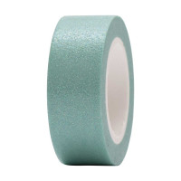 RICO - Glitter Tape 1.5cm x 5m - Light Green