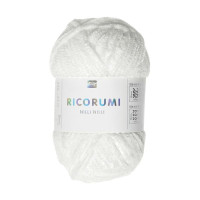RICO - Ricorumi Nilli Nilli - Chenille DK 25g/65m - White