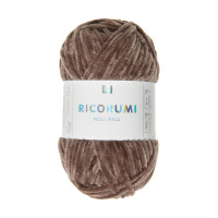 RICO - Ricorumi Nilli Nilli - Fil Chenille DK 25g/65m - Chocolat