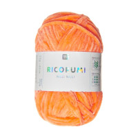 RICO - Ricorumi Nilli Nilli - Fil Chenille DK 25g/65m - Orange Néon