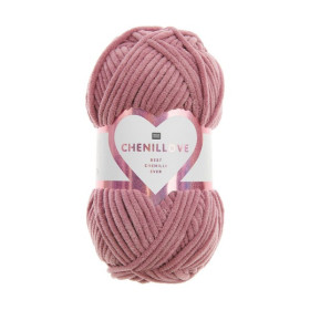 RICO - Chenillove - Fil Chenille 100g/110m - Baie