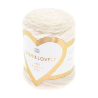 RICO - Chenillovely - Chenille DK 50g/130m - Cream