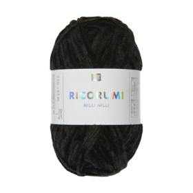 RICO - Ricorumi Nilli Nilli - Chenille DK 25g/65m - Black