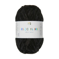 RICO - Ricorumi Nilli Nilli - Fil Chenille DK 25g/65m - Noir