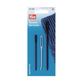PRYM - Plastic Wool Needles - Assorted - Set of 3