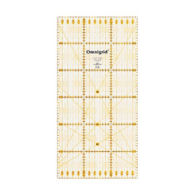 PRYM - Omnigrid - Universal Patchwork Ruler - 15 x 30 cm - Transparent