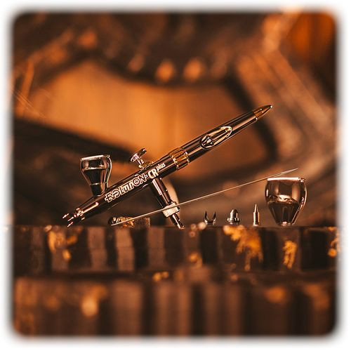 HARDER & STEENBECK - Aérographe - Evolution CRplus 2024 Two in One - 0.28 + 0.45mm