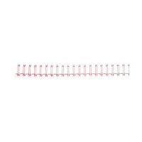 WE R MEMORY KEEPERS - Cinch - Spiral Coils 5/8" - Set of 4 - Rose Gold