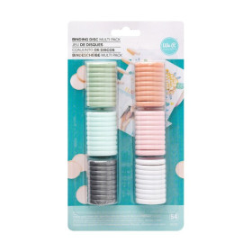 WE R MEMORY KEEPERS - Crop-A-Dile - Disques Planner - Set de 54 - Multi Pack