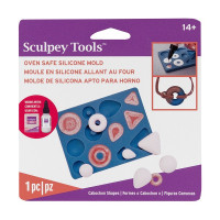 SCULPEY - Cabochon Silicone Mold - Oven-Safe