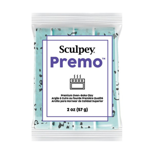 SCULPEY - Premo - Turquoise Granite - Pain 2 oz (57 g)