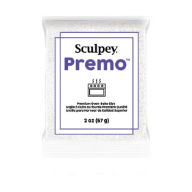 SCULPEY - Premo - Accent Frost White - 2 oz (57 g) Bar