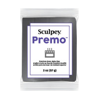 SCULPEY - Premo - Accent Graphite Pearl - 2 oz (57 g) Bar