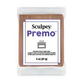 SCULPEY - Premo - Accent Rose Gold Glitter - Pain 2 oz (57 g)