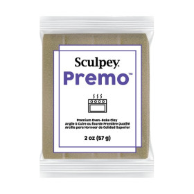 SCULPEY - Premo - Accent Yellow Glitter - Pain 2 oz (57 g)