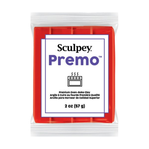 SCULPEY - Premo - Cadmium Red - 2 oz (57 g) Bar
