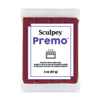SCULPEY - Premo - Alizarin Crimson - 2 oz (57 g) Bar