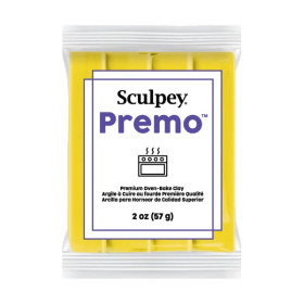 SCULPEY - Premo - Cadmium Yellow - 2 oz (57 g) Bar