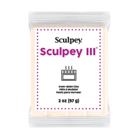 SCULPEY - III - Translucent - 2 oz (57 g) Bar