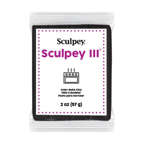 SCULPEY - III - Black - 2 oz (57 g) Bar