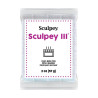 SCULPEY - III - White Glitter - 2 oz (57 g) Bar