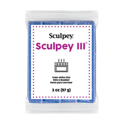 SCULPEY - III - Blue Glitter - Pain 2 oz (57 g)