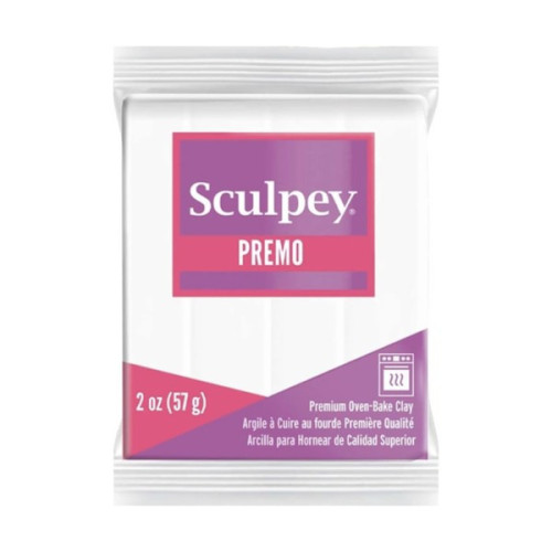 SCULPEY - Premo - White - 2 oz (57 g) Bar