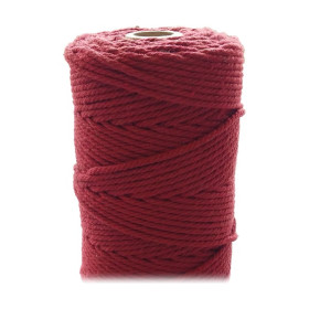 ARTEMIO - Bobine de Ficelle Coton Câblé - 2.2 mm x 70 m - Bordeaux